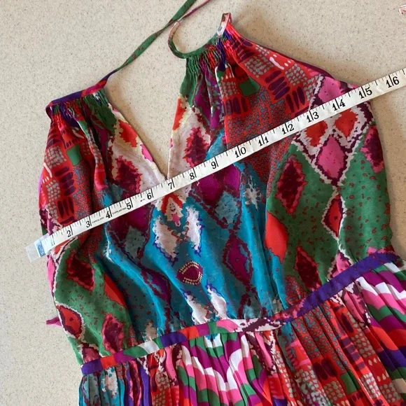 Maeve by Anthropology Multicolor Maxi Dress Women Size 8 - Picture 7 of 13
